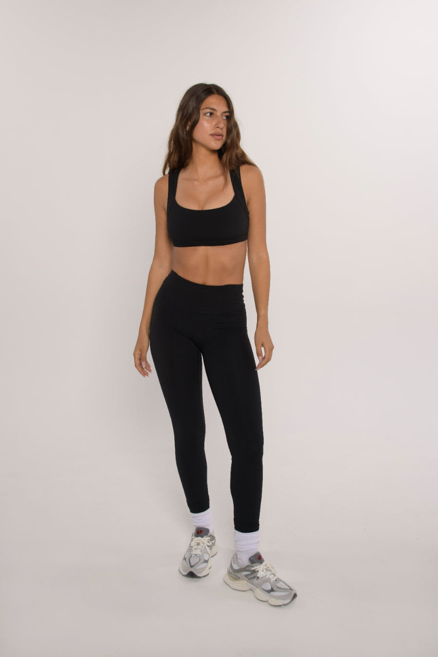 Black Sweetheart Support Bra for Comfort
