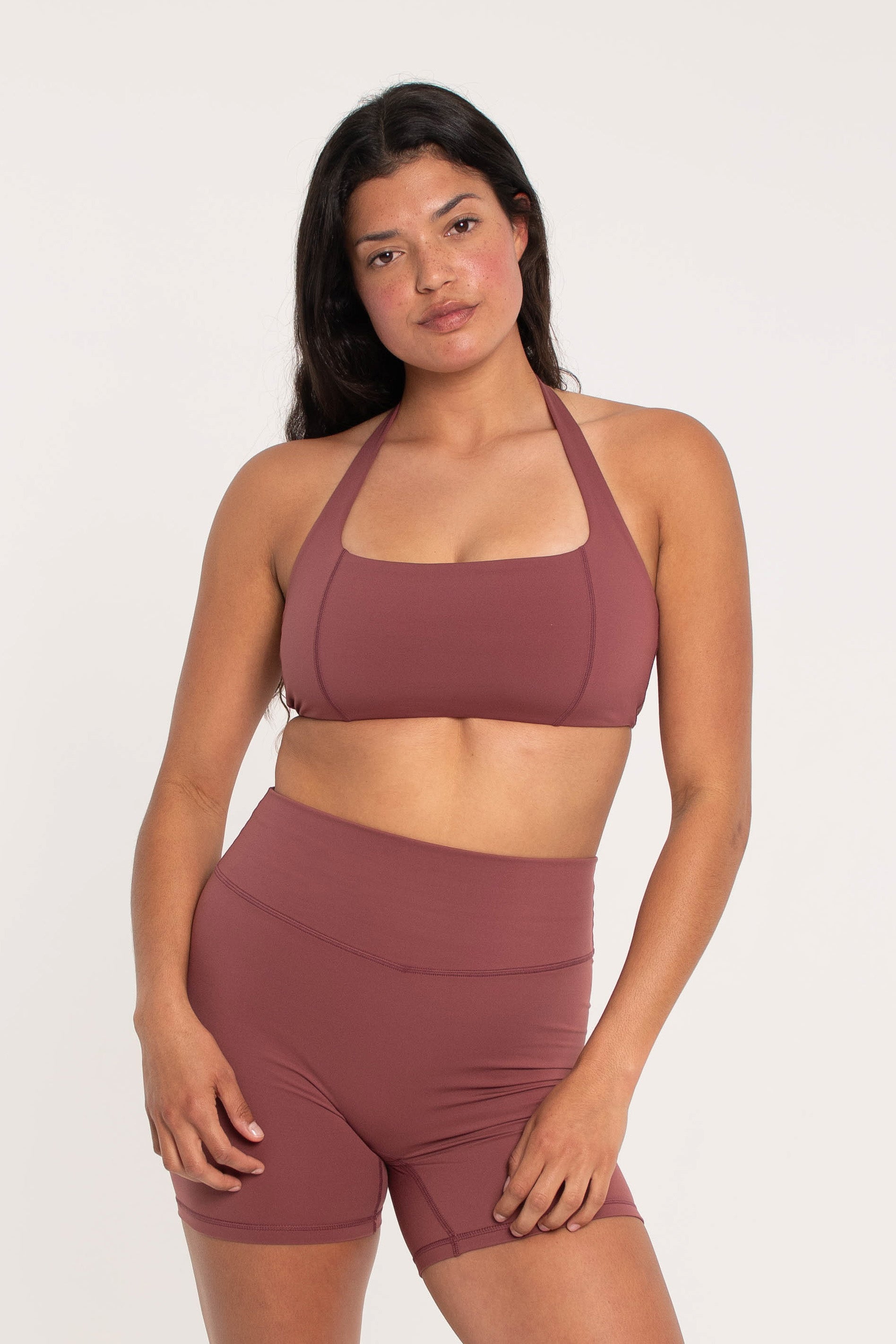Brick Halter Bra - Supportive & Stylish
