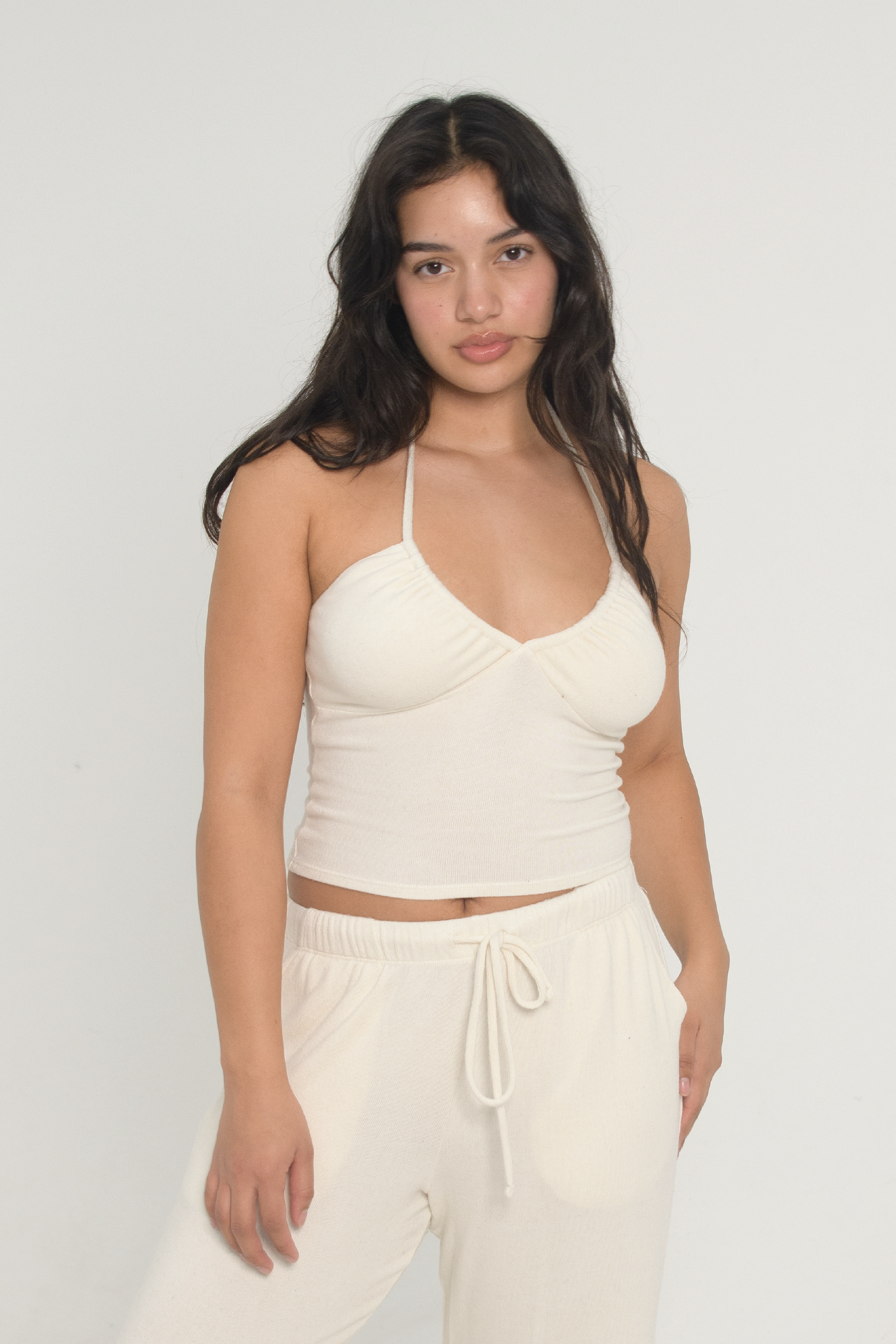 Cloud Halter Sweater - Stylish & Comfortable