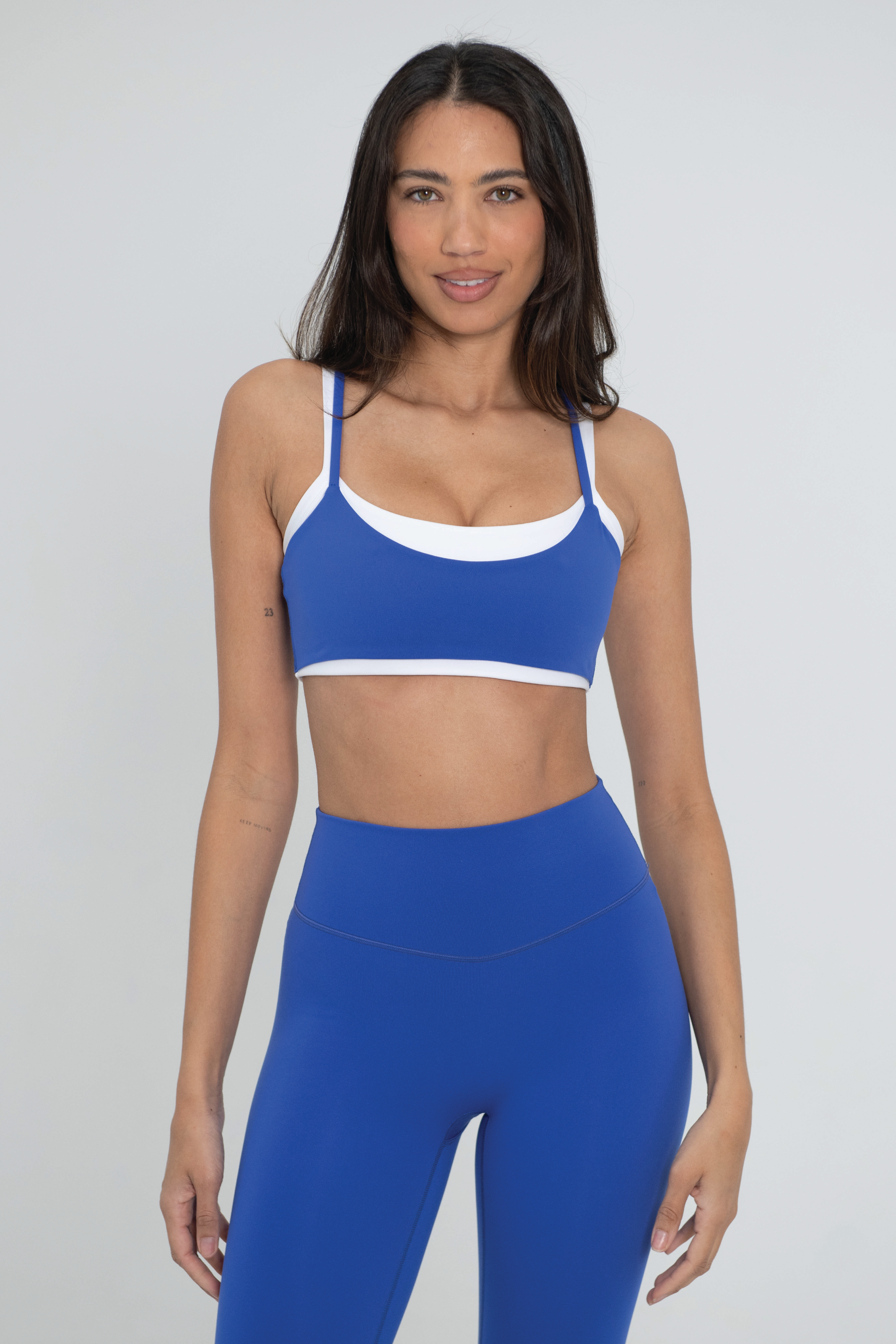 Cobalt Layered Bra - Comfort & Style