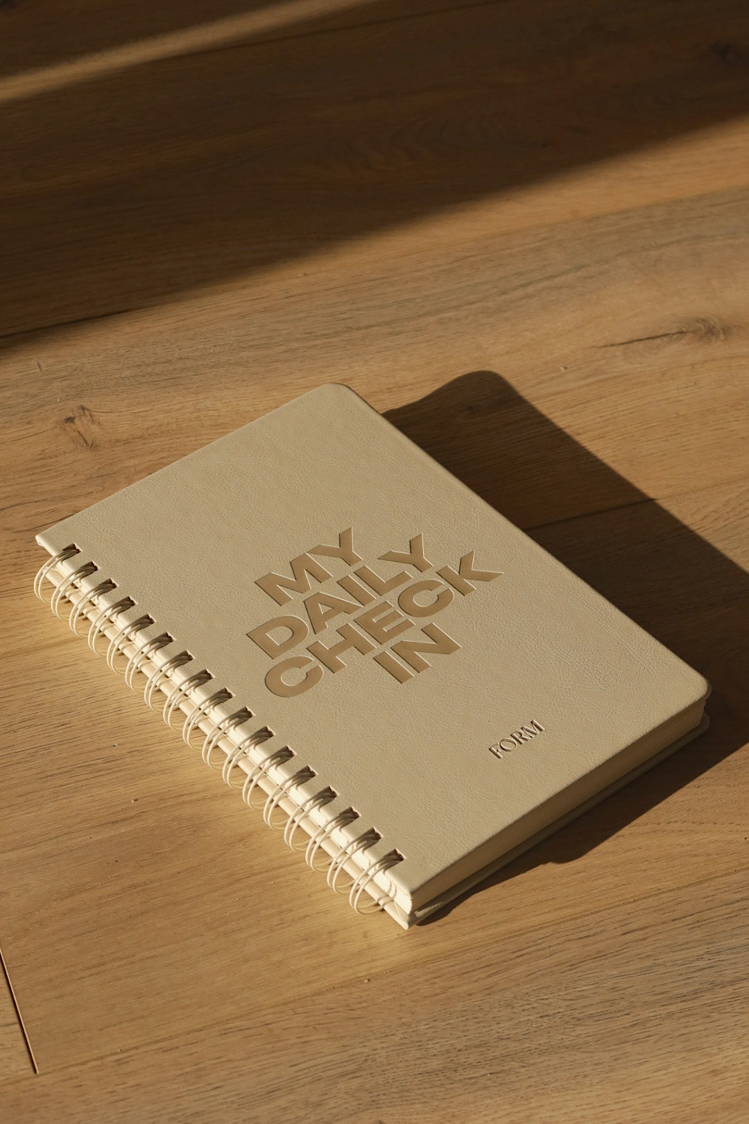 Oat Milk Daily Check-In Journal for Wellness