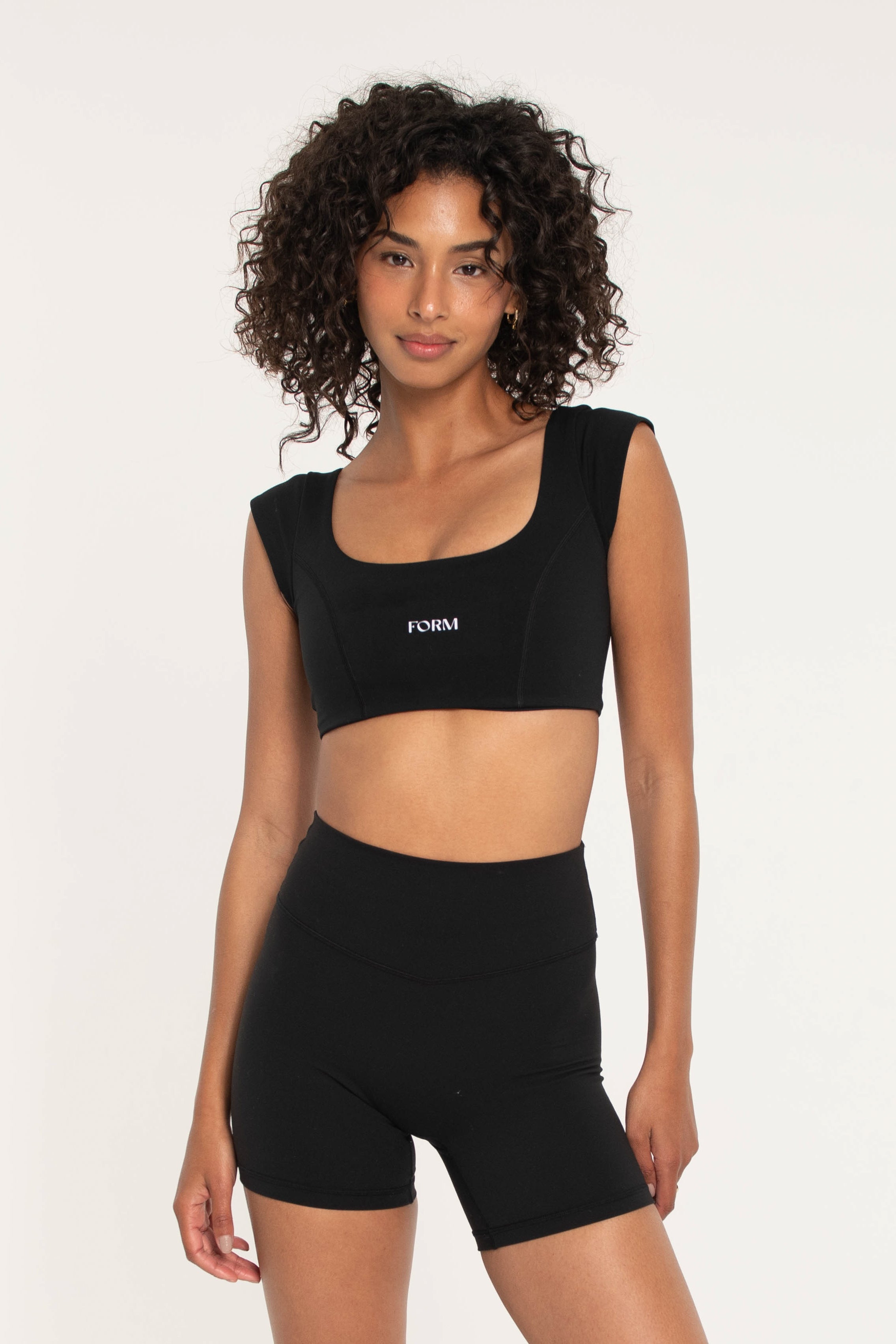 Black Cap Sleeve Bra - Comfortable Everyday Wear